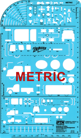 rigBlitz Commercial Vehicle Traffic Template - METRIC Scale