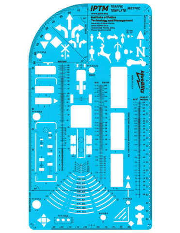 blueBlitz Traffic Template - METRIC Scale